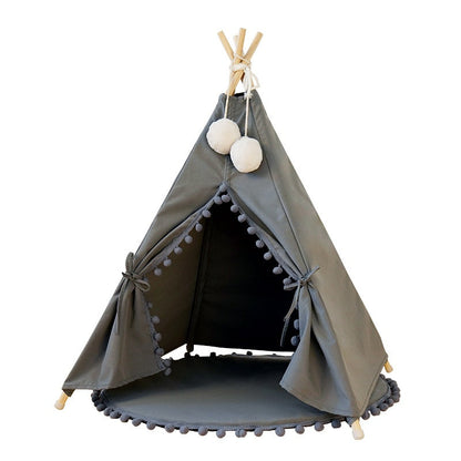 Foldable All-Season Pet Tent Bed For Cats & Dogs.