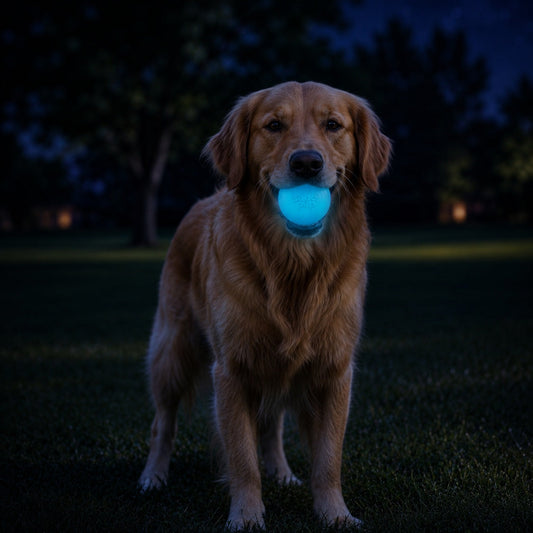 SodaPup Strobe Ball Light-Up Floating Dog Toy